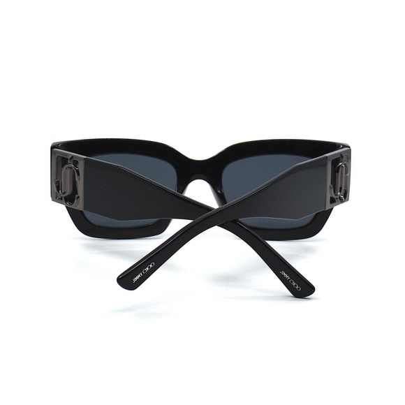 JIMMY CHOO NENA/S BLACK GREY WOMEN'S SUNGLASSES - Picture 9 of 14